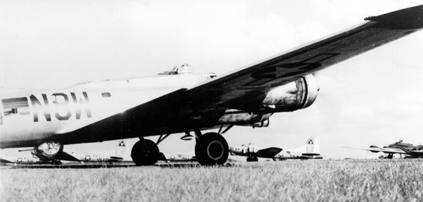 600th's N8-W and 398th Readying for Takeoff - 26 September 1944  